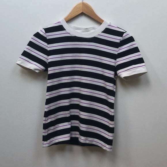Anthropologie Maeve striped ringer t-shirt - Picture 5 of 10
